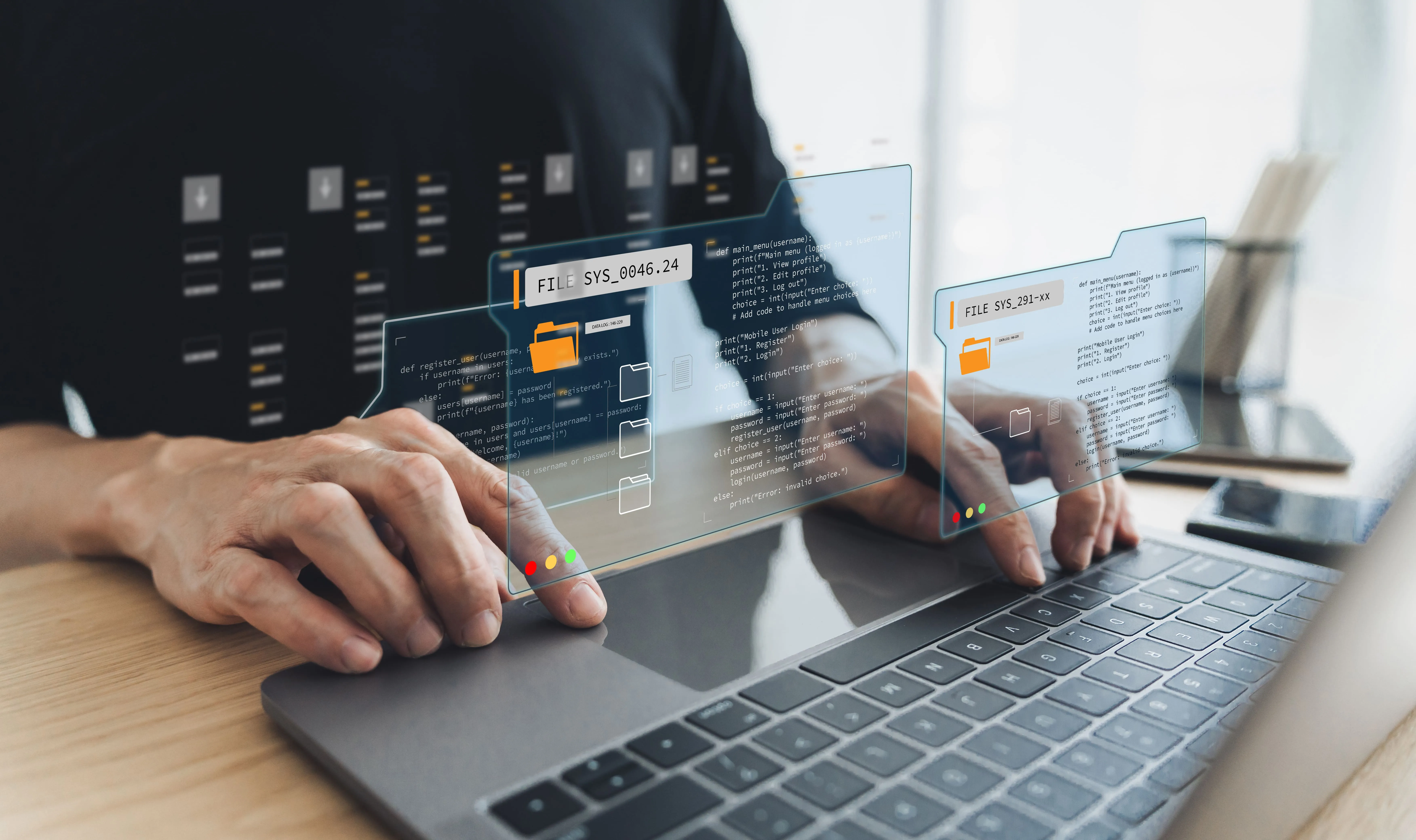 Software deployment illustration