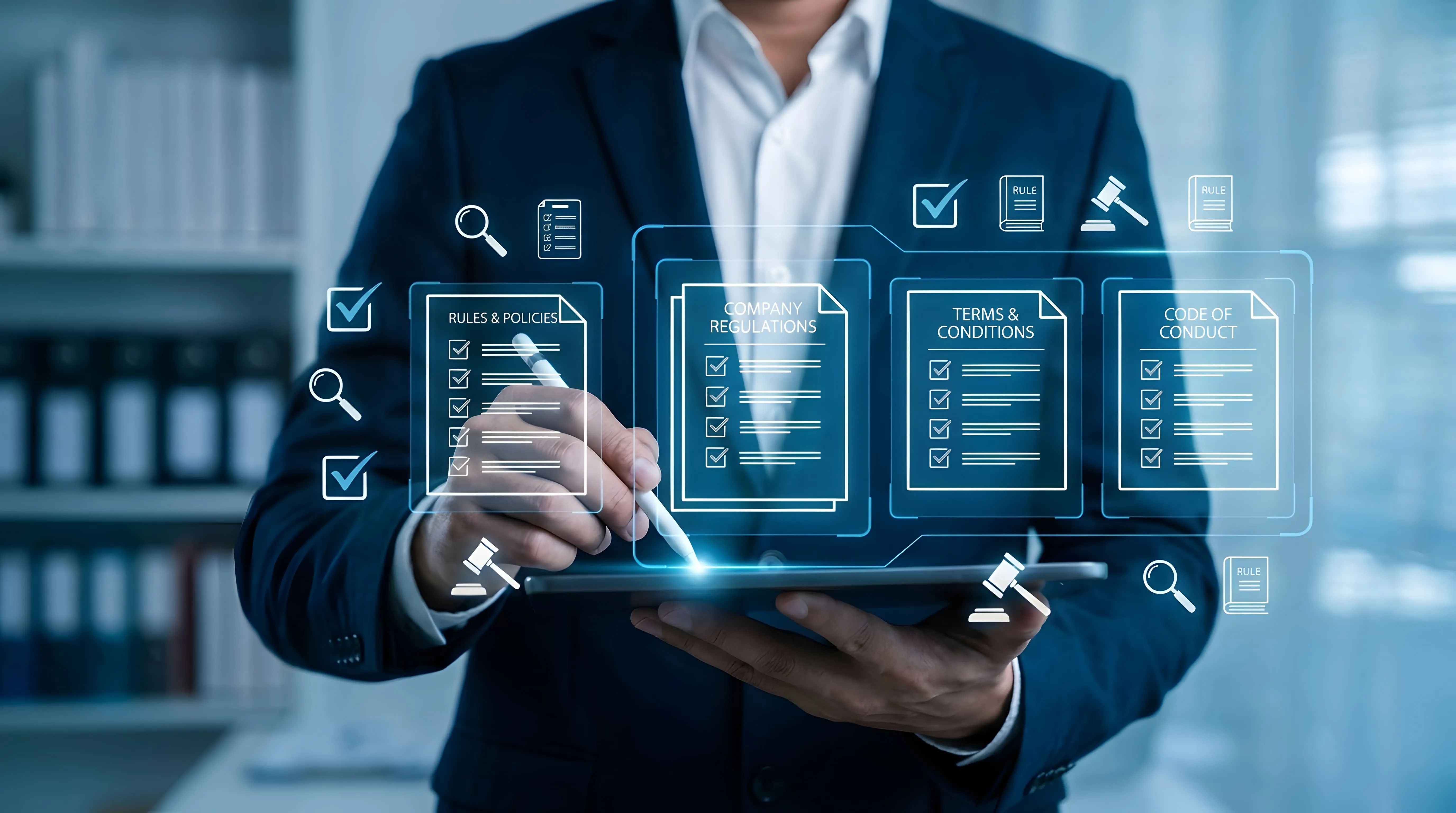 Business rules illustration