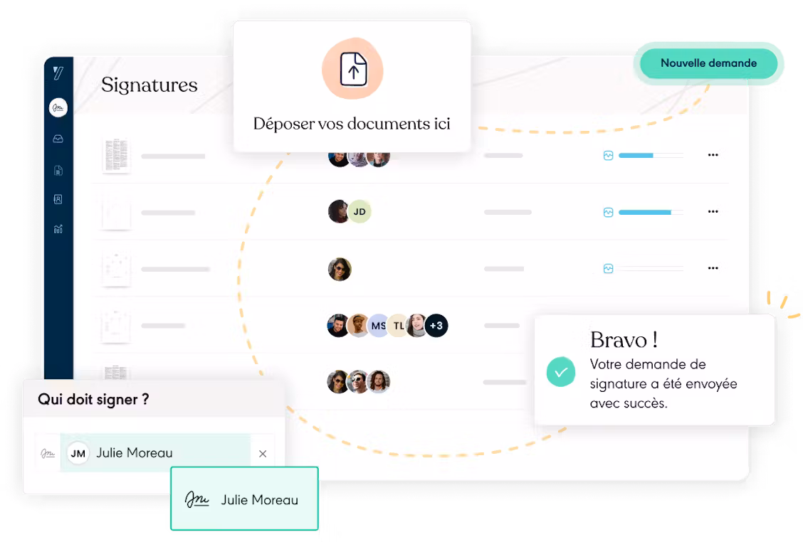 fonctionnalités yousign