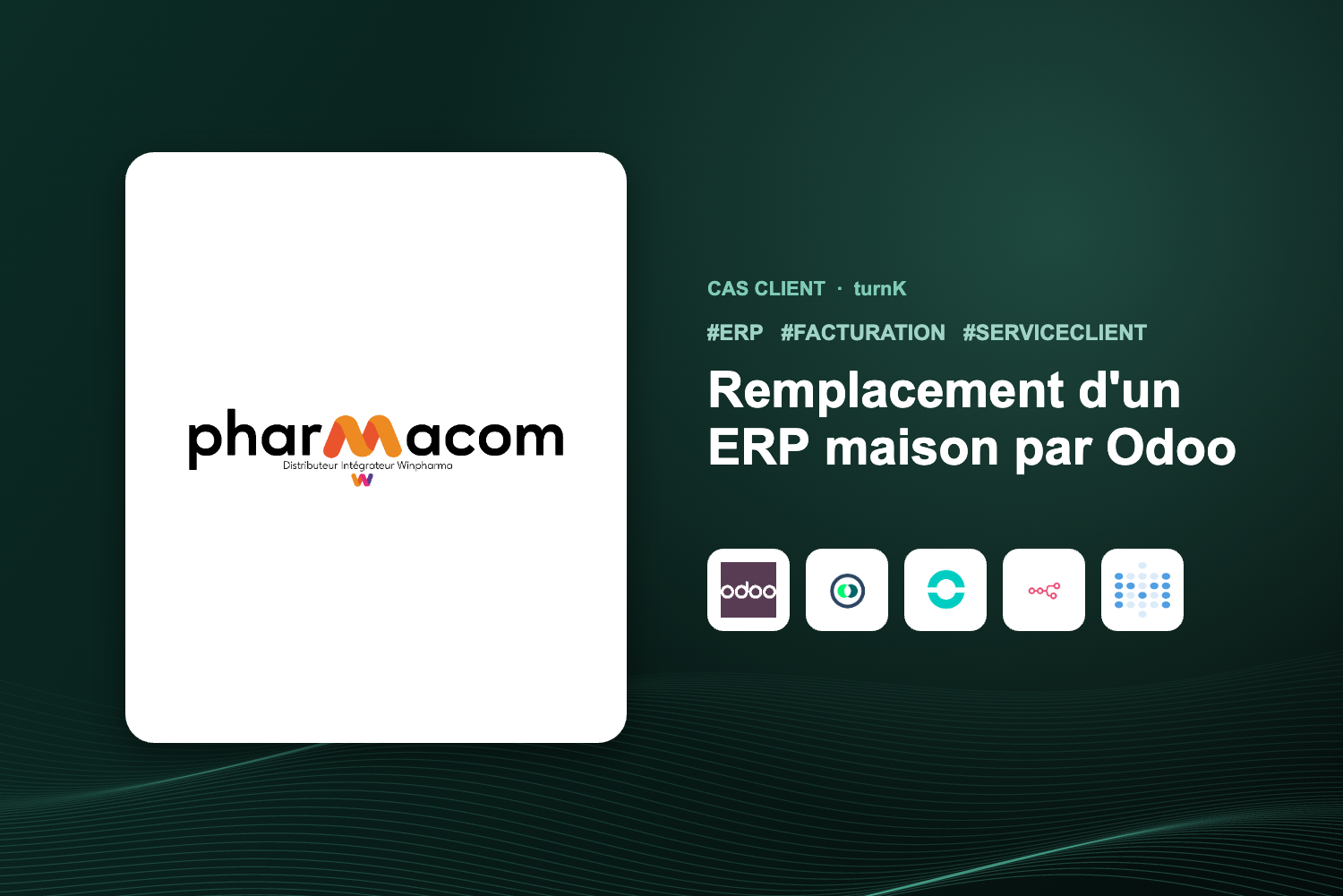 Pharmacom case study: replacing an in-house ERP with Odoo