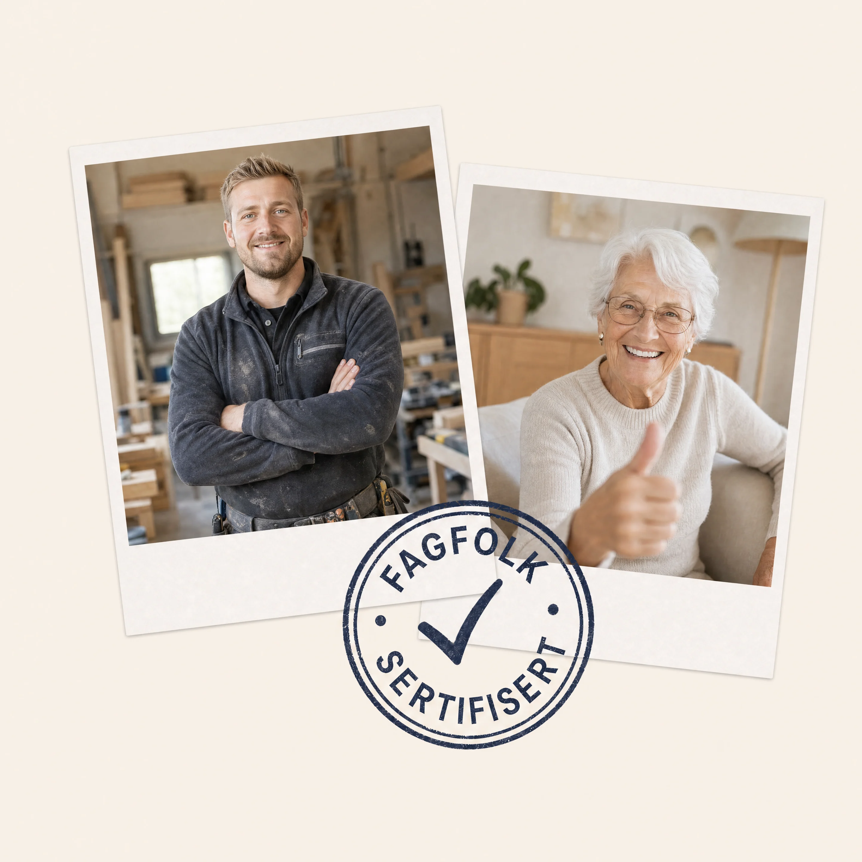 Sertifisert fagperson i arbeid