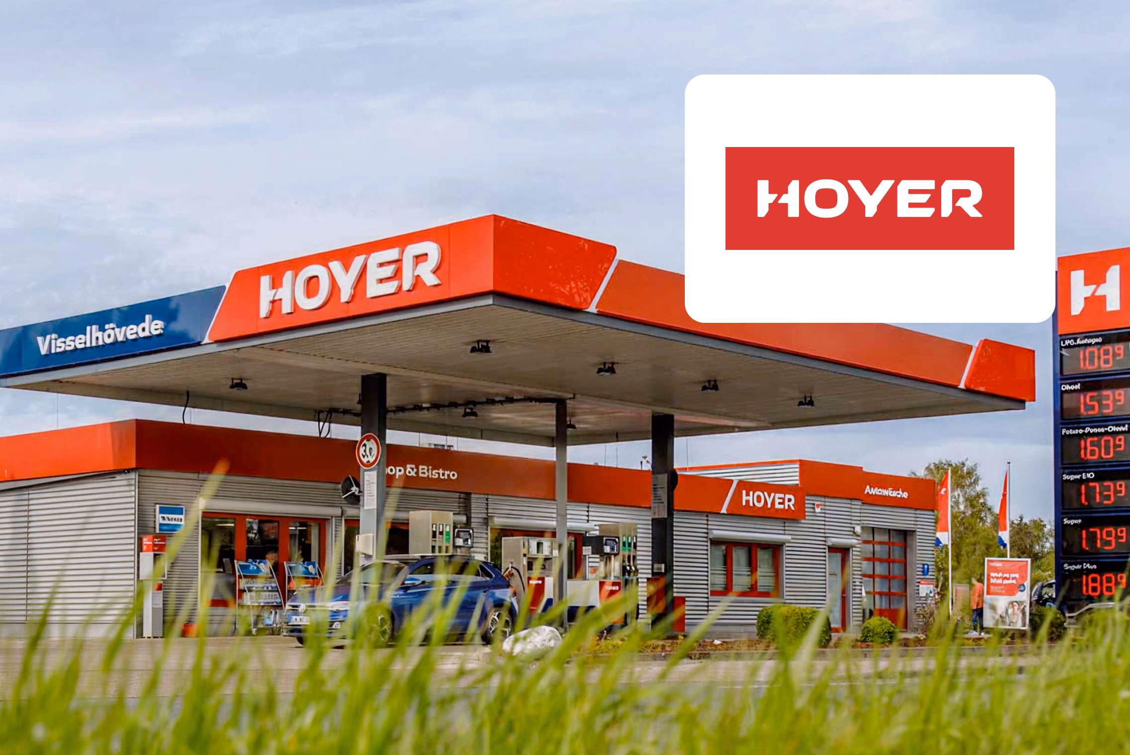 Hoyer Tankstelle in Visselhövede bietet den digitalen Beleg an