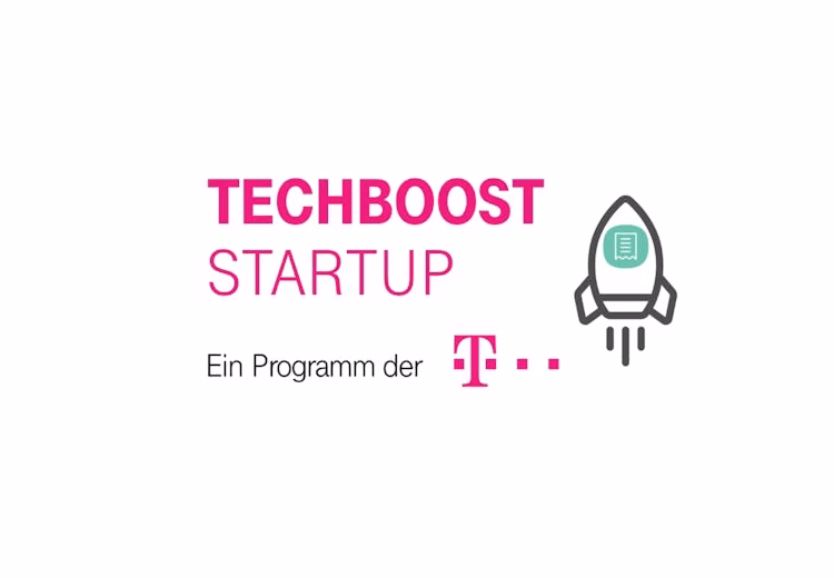 Pressebild: Aufnahme im Startup-Programm der Telekom Techboost