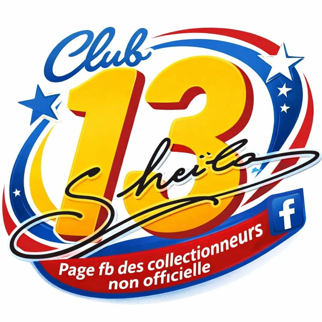 Logo du Club 13, fan club officiel de Sheila — 50 ans d'archives