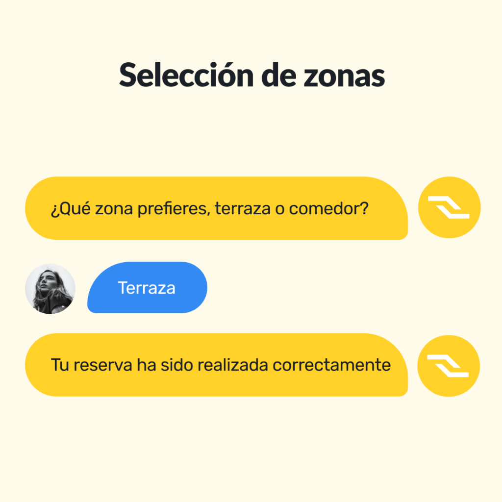 CoverAssistant screen showing the customisation of the virtual assistant's name and voice for a restaurant