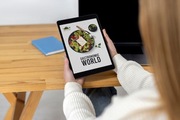 interactive menu
