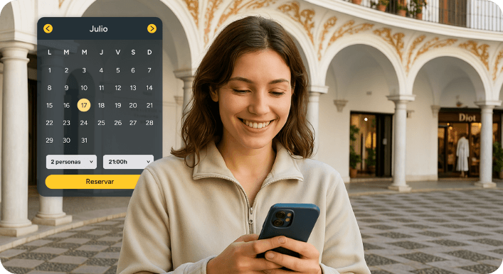 Motor de reservas online de CoverManager disponible las 24 horas para gestionar la demanda en temporada alta