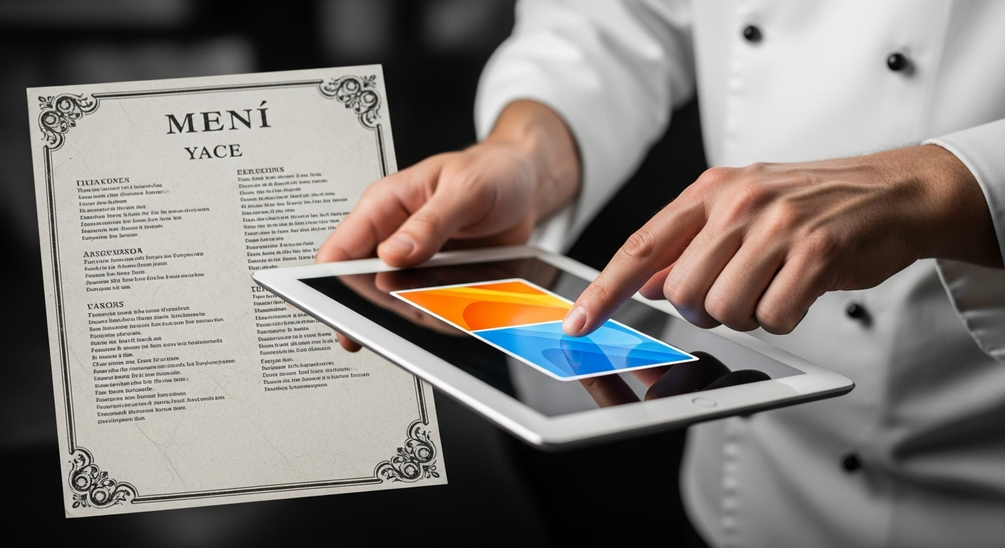 Evolution of a Restaurant Menu