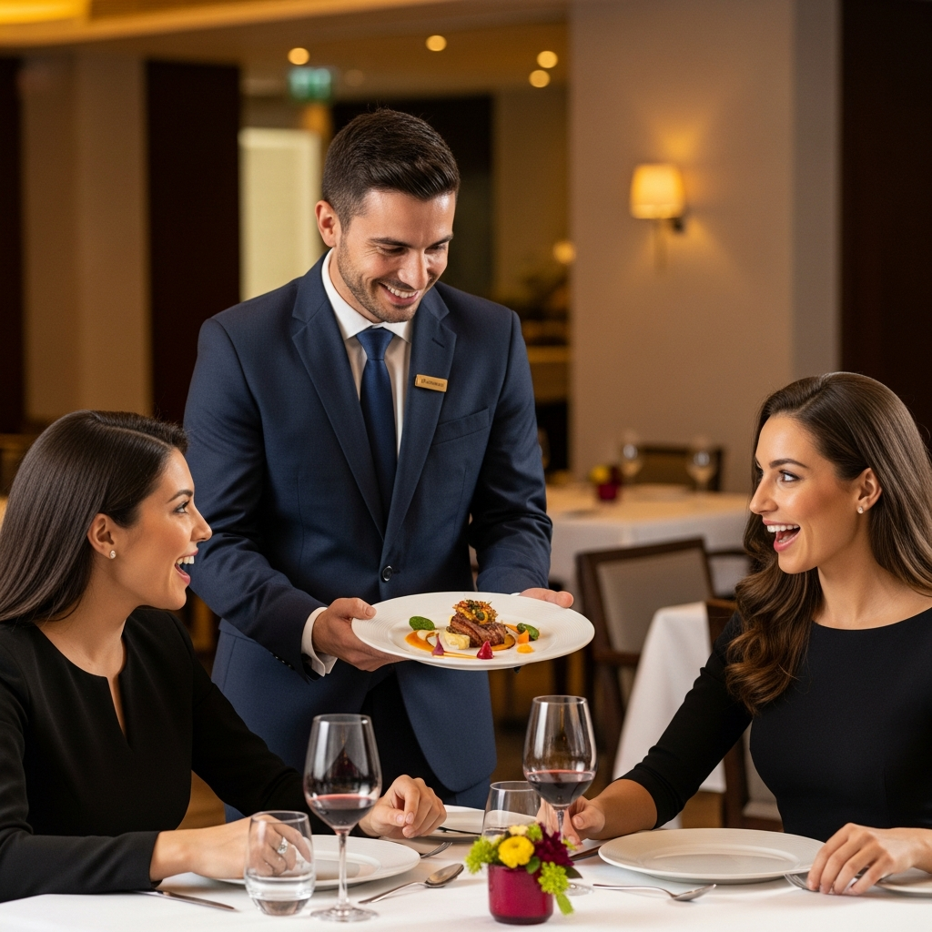Exceptional restaurant service