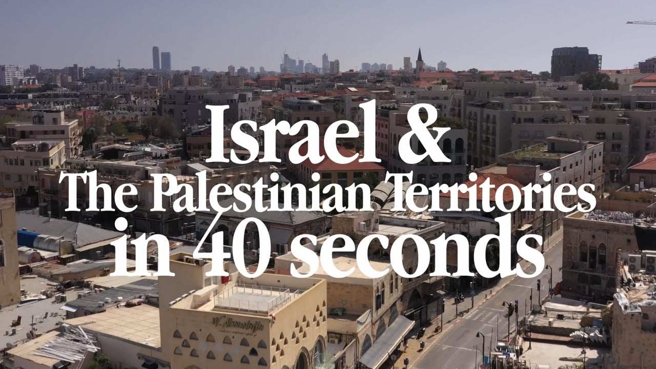 Thumbnail for Israel & Palesinte in 40 Seconds