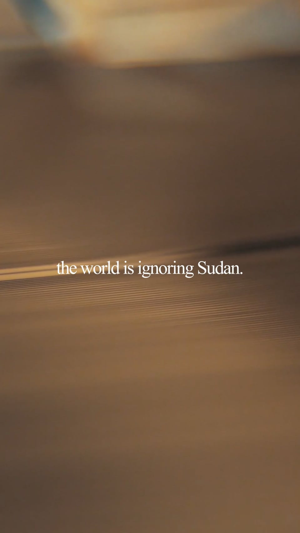 Thumbnail for The World is Ignoring Sudan