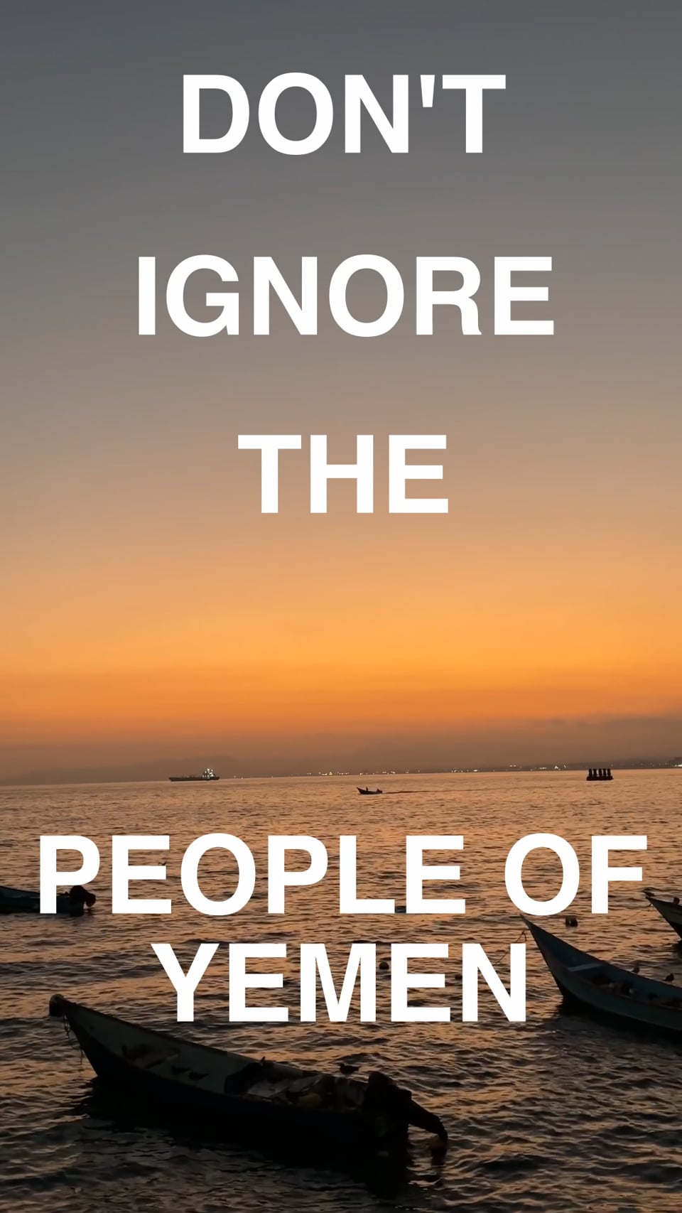 Thumbnail for Don't Ignore Yemen