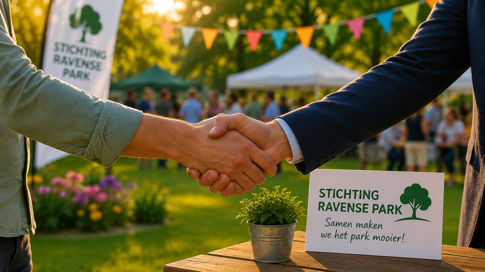 Sponsor worden van Stichting Ravense Park