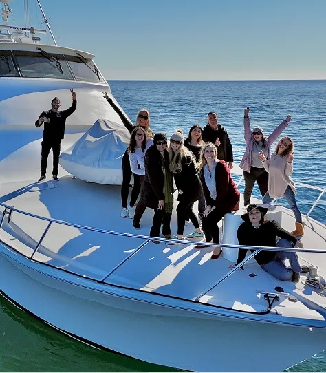 Luxury yacht charter California
