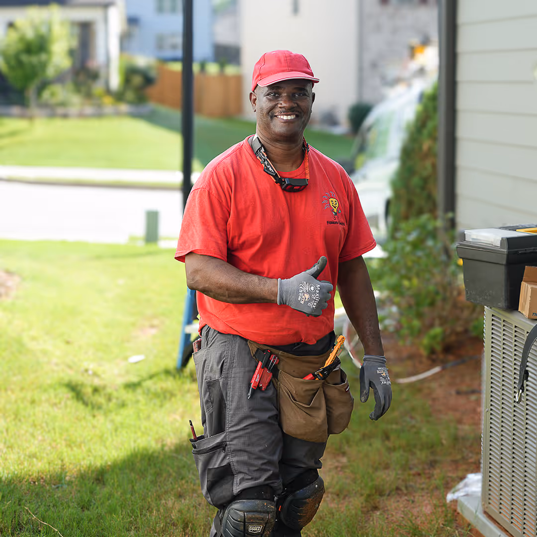 Andrew from Flankers Electric providing residential electrical services for homeowners in the Atlanta metro area