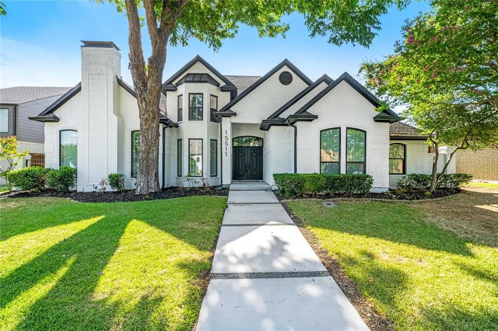 15511 Bay Point Dr, Dallas, TX — front exterior