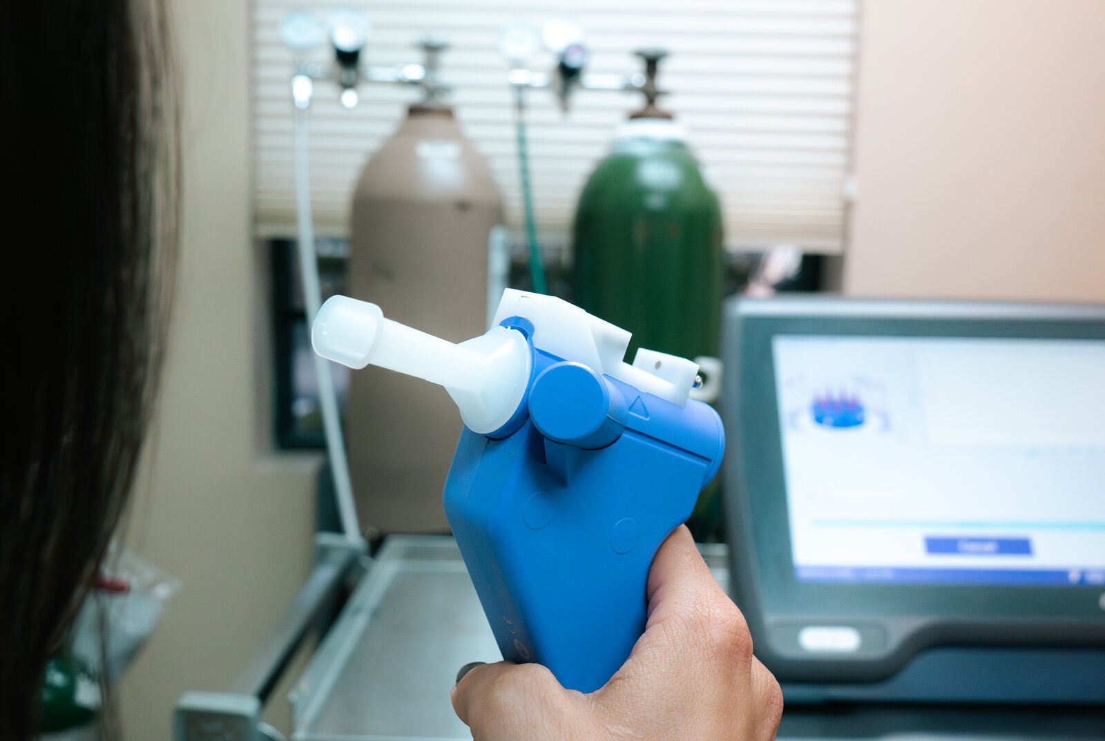In-office diagnostic testing equipment at Personal Physician Care