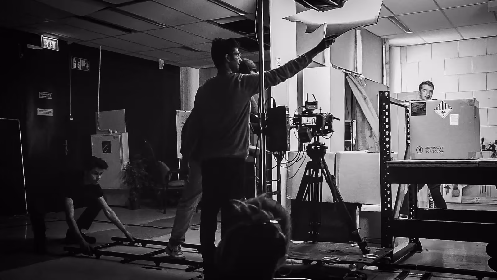 Directing on a slider setup