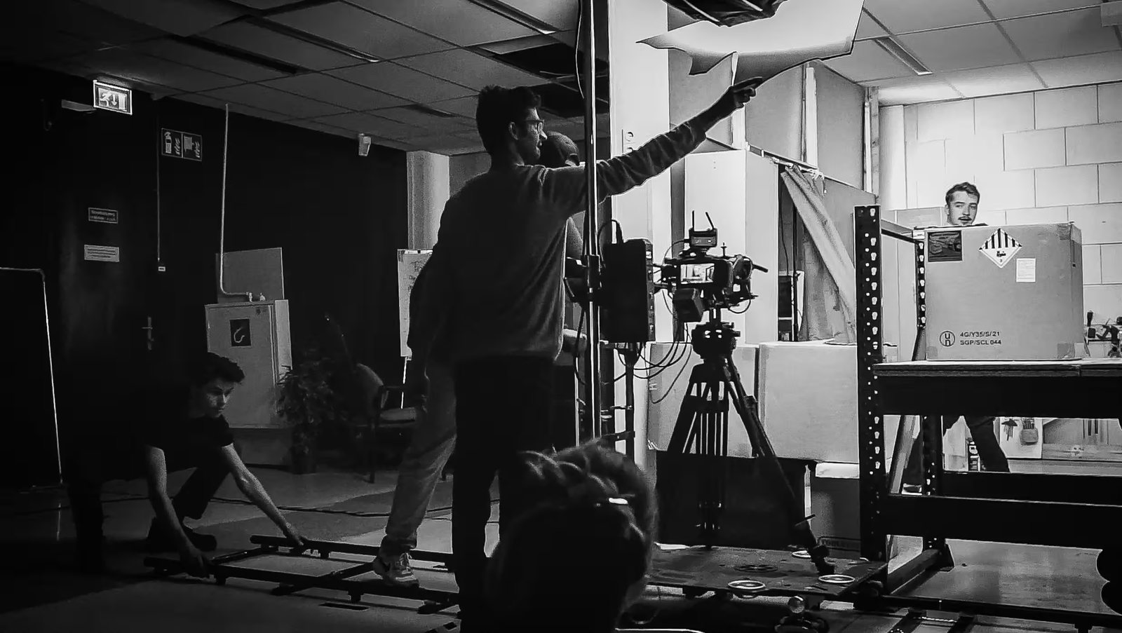 Directing on a slider setup