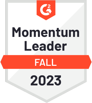 Momentum Leader G2 badge