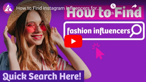 Find fashion influencers to collab with on Afluencer