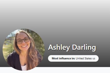 Female Fitness Influencers: Ashley Darling