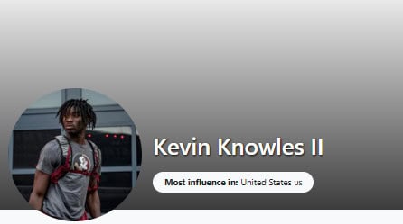 Top Male Influencers 2025: Kevin Knowles II