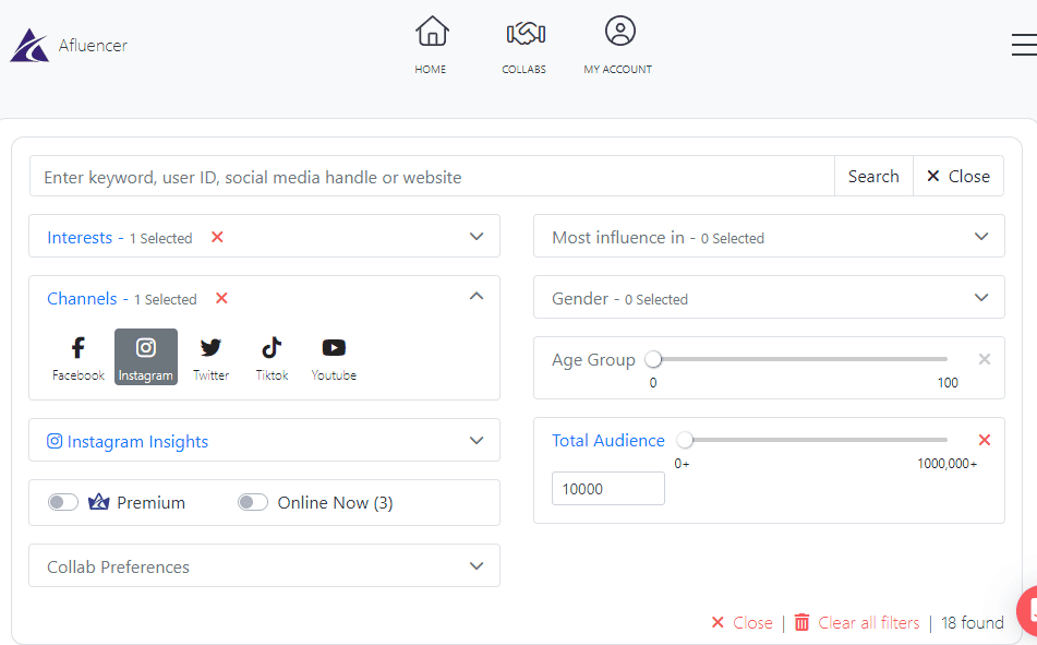 Afluencer for Small Businesses; Afluencer for Big Brands