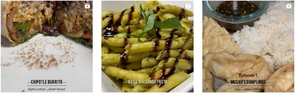 Sol Lopez shares plant-based recipes on Instagram
