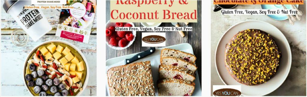 Daphne Goh sharing gluten-free and vegan recipes on Instagram