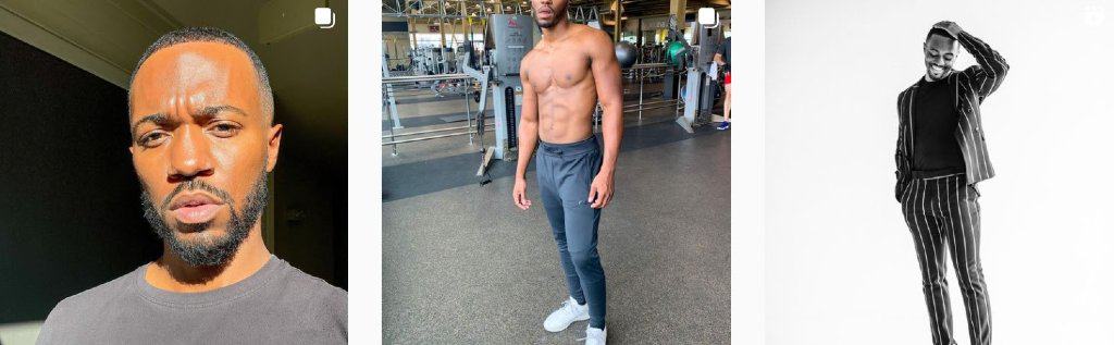 Shea Smith posing in the gym and wearing a suit | Micro-influencers on Afluencer