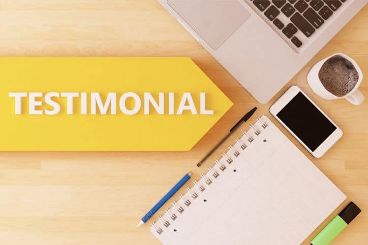 Influencer Testimonials