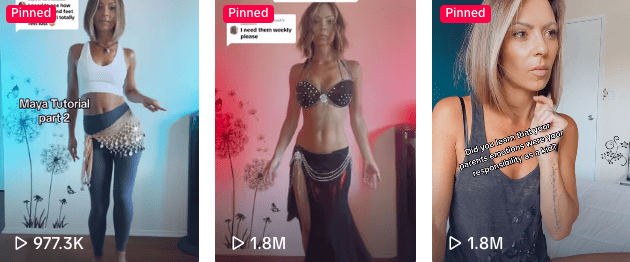 Sarah Gombia | TikTok influencer dance tutorials