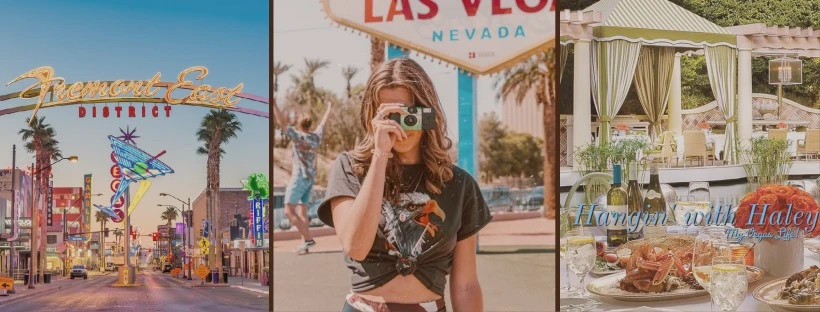 Haley Fox in Las Vegas | Retro filter IG posts
