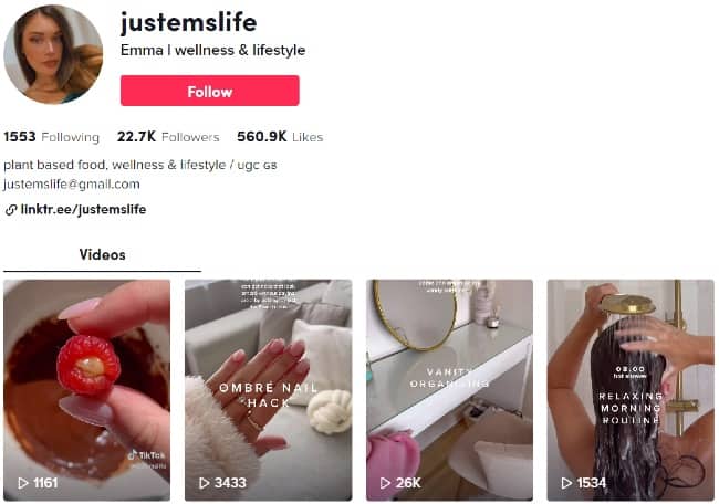 Emma Van Der Welle on TikTok | Lifestyle and wellness posts