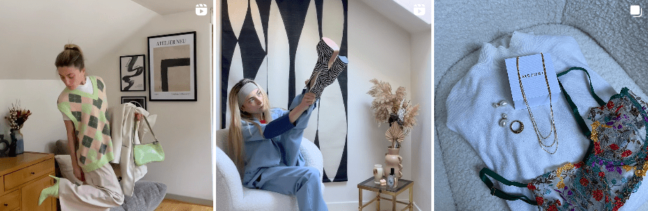 Mathilda Holker IG video and image posts | British influencers