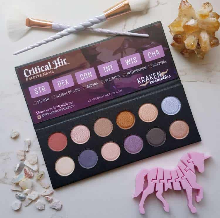 Kraken Cosmetics - Makeup Palette and Brushes