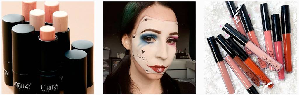 LARITZY Cosmetics - Product posts