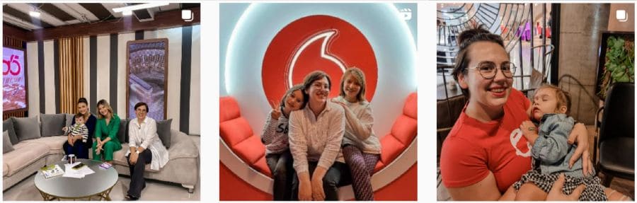 Eneida Bica with family | Travel micro-influencers