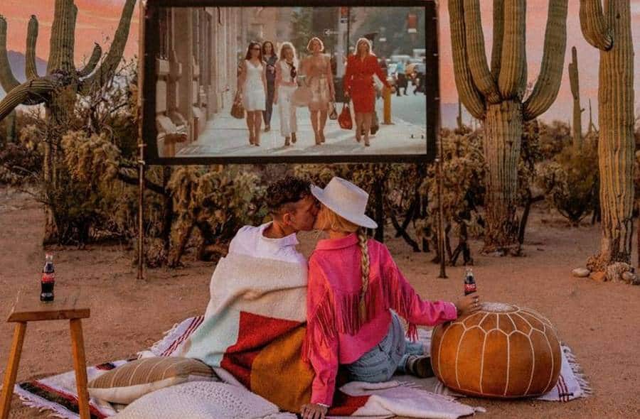 Miriama Snirerova couples traveling | Watching sex and the city in the desert