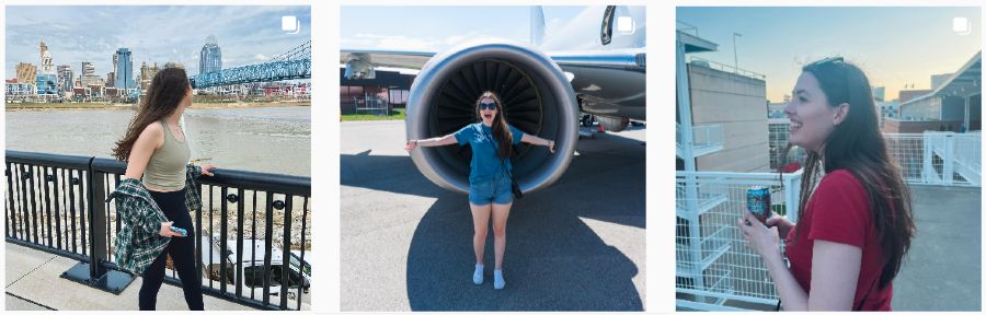 Abbie Cheeseman Instagram travel micro-influencer posts