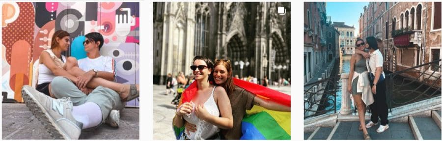Camille and Adriana travel couple | Micro-influencers on Instagram