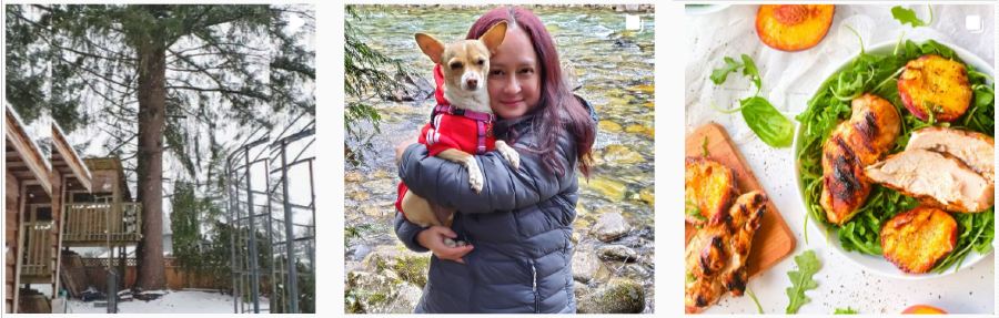 Michelle Sutter IG posts | Travel food micro-influencer