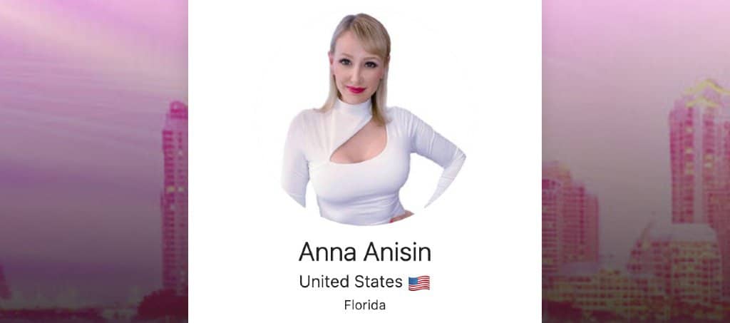 Anna Anisin B2B influencer on Afluencer