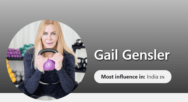 Influencers Over 50 -Gail Gensler