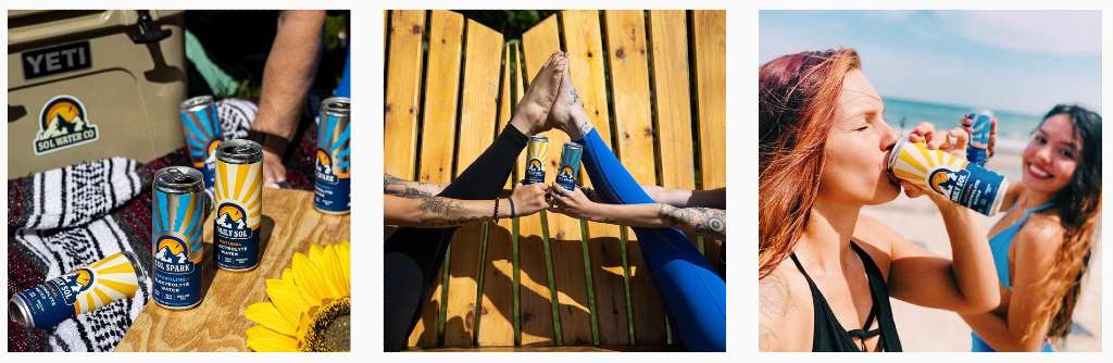 SOL Hydration Company | Drinking in the sun | Health Brands on Afluencer