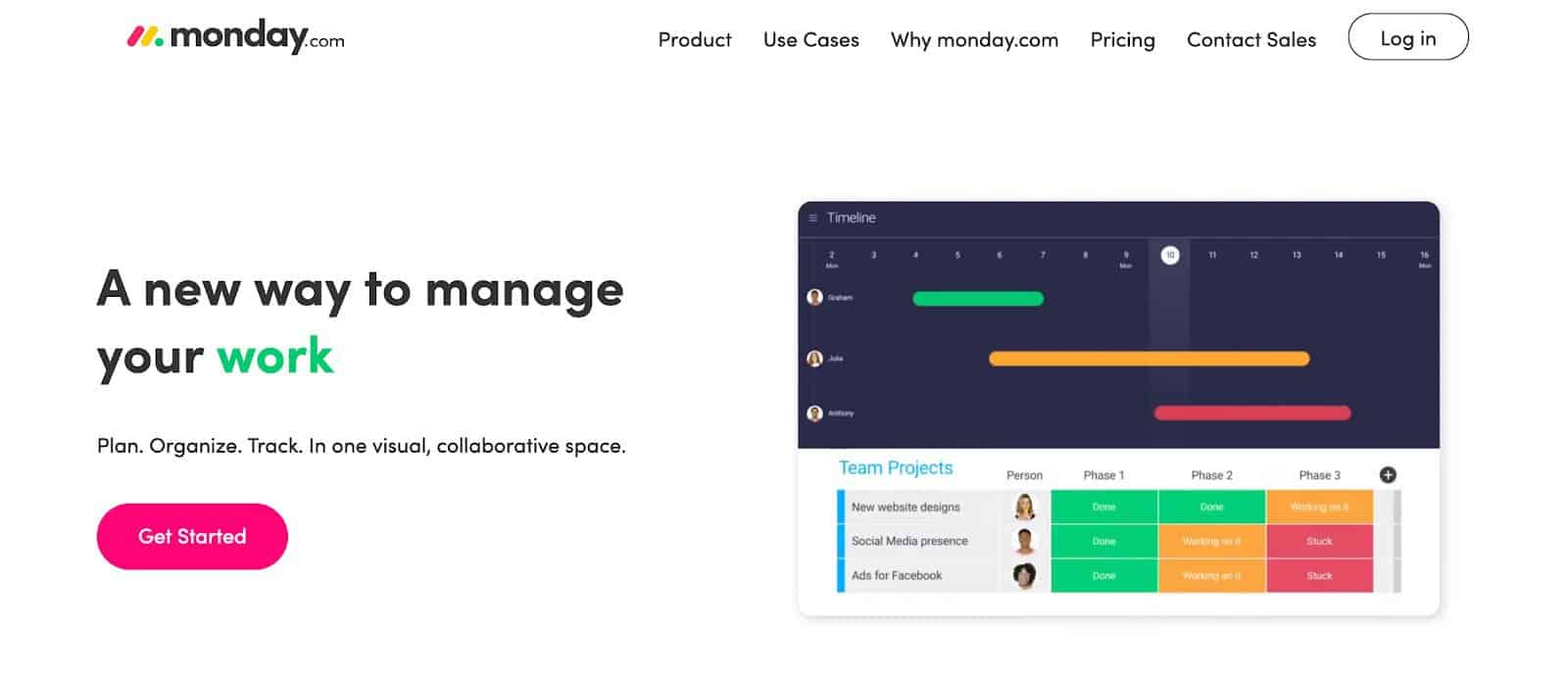 Monday.com | Team management App | Big business brands on Afluencer