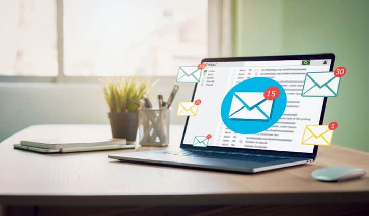 Messages coming through on email | Pitch Brands as a Micro Influencer