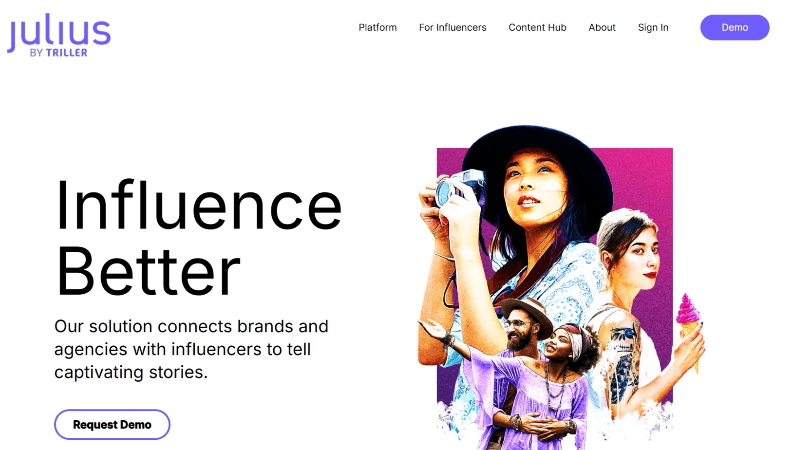 Julius Influencer Marketing Platform