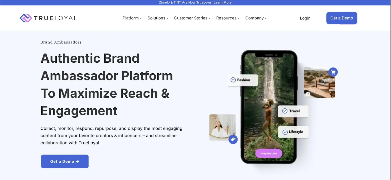 True Loyal Overview - 10 best Olapic Alternatives